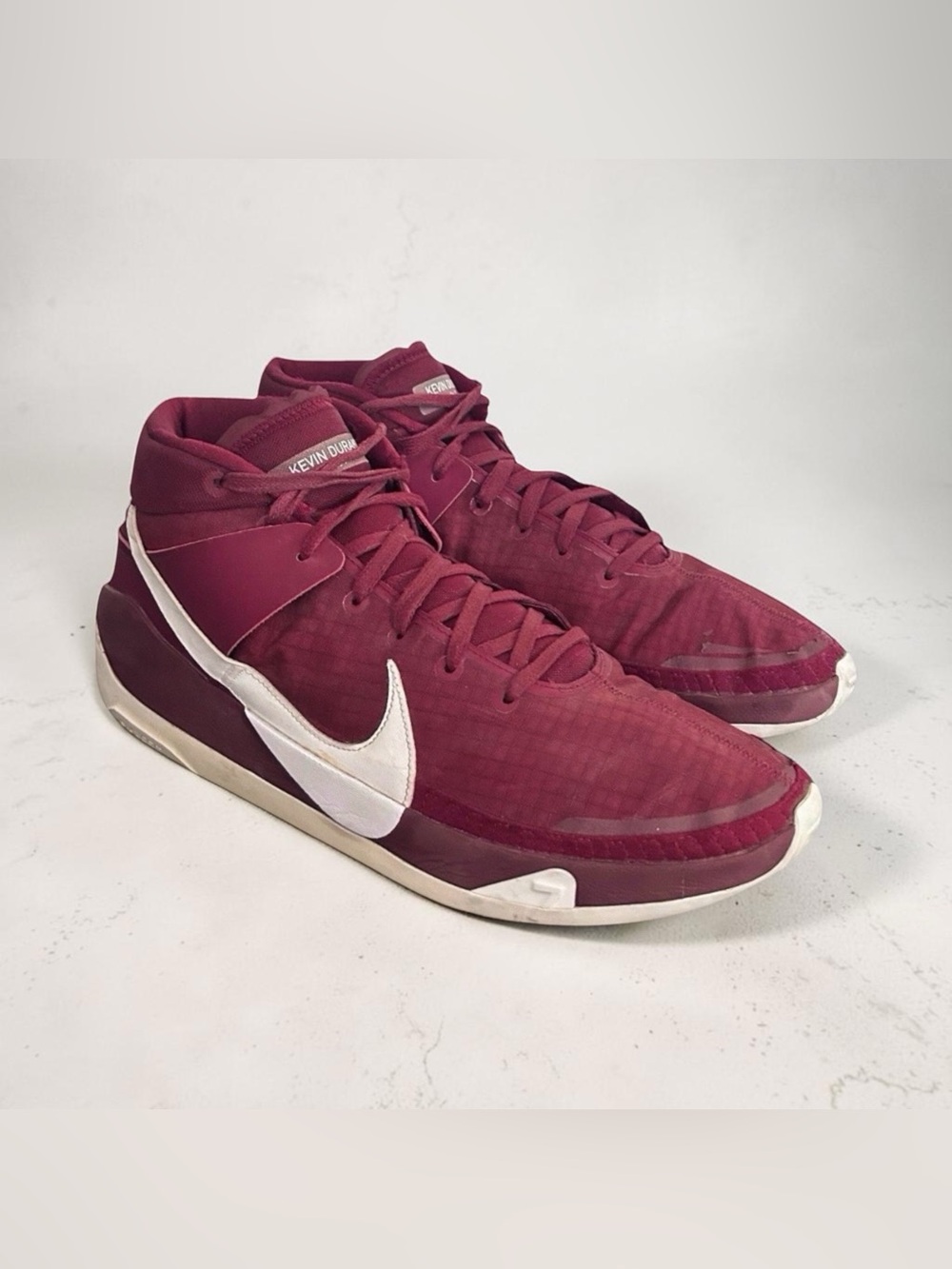 Nike Men’s KD 13 TB Kevin Durant Burgundy Basketball Shoes CW4115 601 Size 15